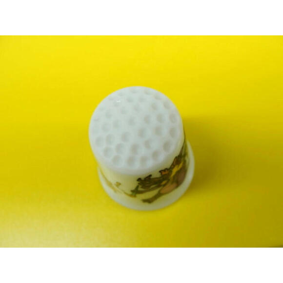 Vintage Thimble Epcot Center Walt Disney Prods 1982 Dragon Japan - Picture 6 of 11